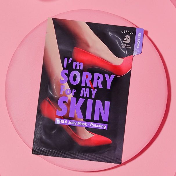 Расслабляющая тканевая маска I’m Sorry For My Skin pH5.5 Jelly Mask-Relaxing (Shoes)