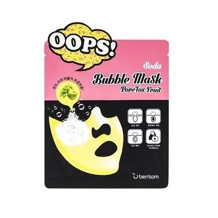 Пузырьковые маски для лица Berrisom Oops Soda Bubble Mask