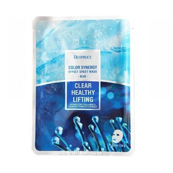Маска для лица тканевая DEOPROCE Color Synergy Effect Sheet Mask
