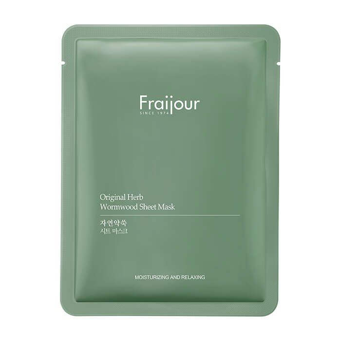 Тканевая маска с полынью Evas Fraijour Original Herb Wormwood Sheet Mask