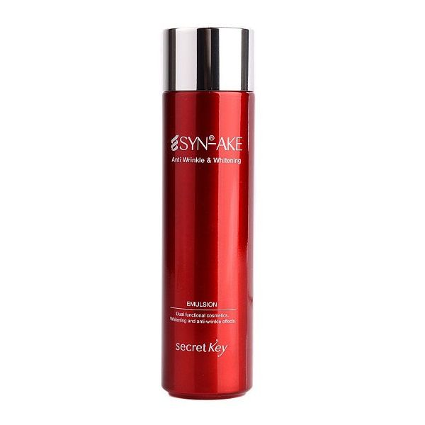 Антивозрастная пептидная эмульсия для лица Secret Key Syn-Ake Anti Wrinkle & Whitening Emulsion
