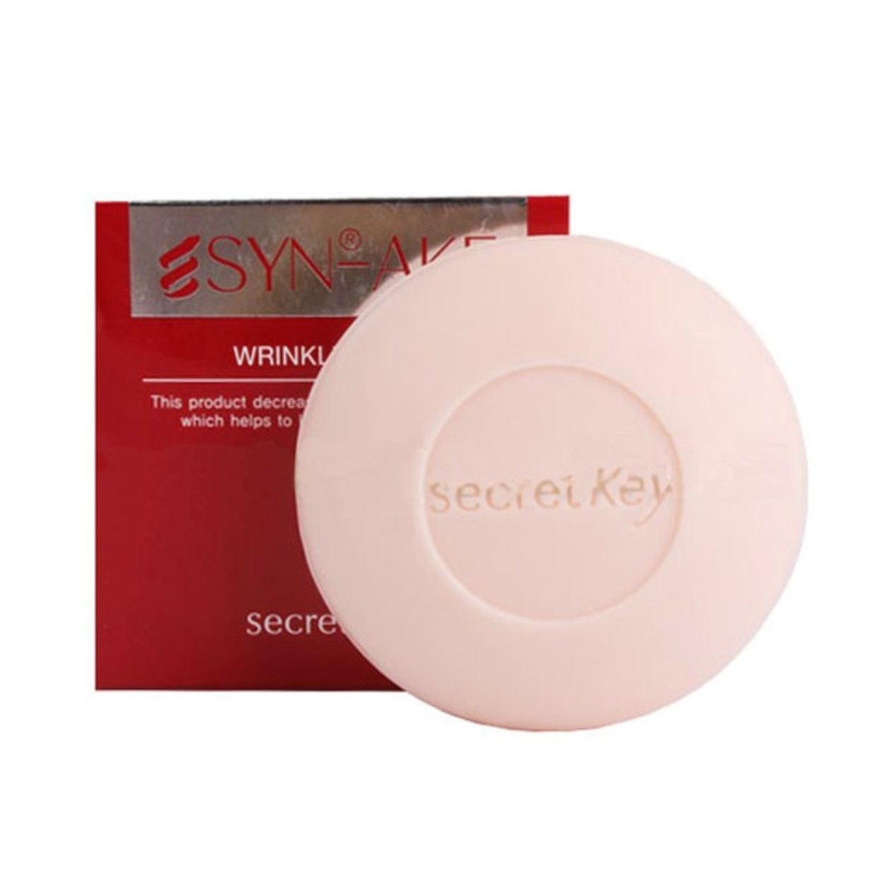 мыло с пептидом змеи secret key syn-ake anti wrinkle & whitening soap