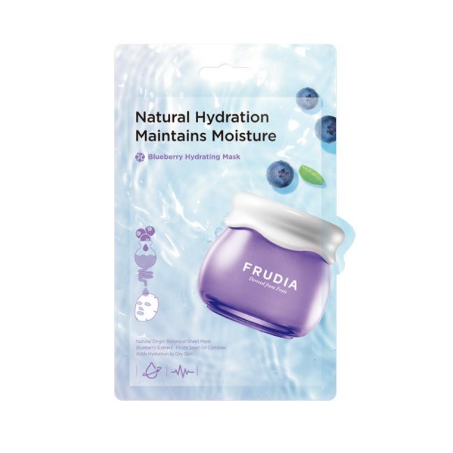 Увлажняющая маска с черникой Frudia Blueberry Hydrating Mask