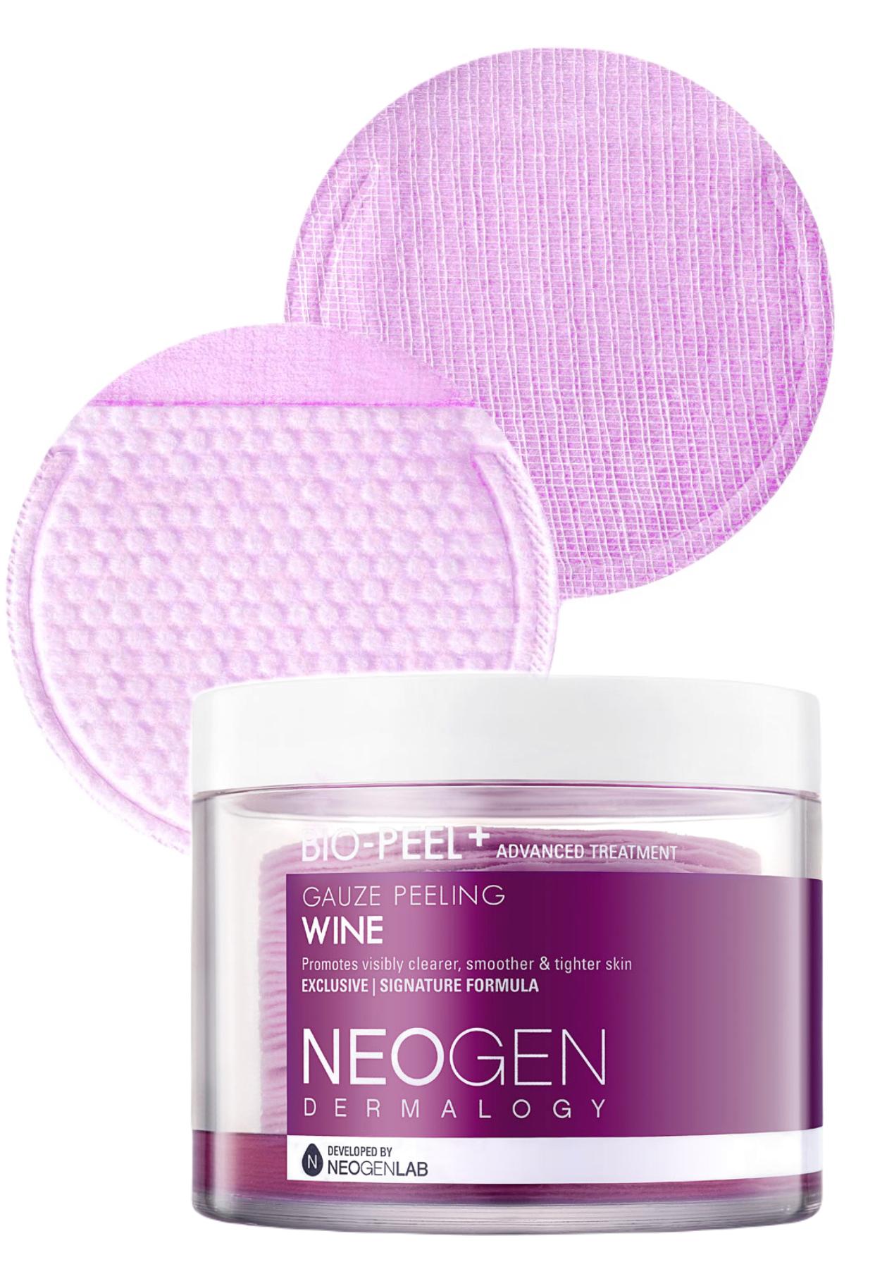Пилинг-пэд отшелушивающий с вином Neogen Dermalogy Bio-peel Gauze Peeling Wine