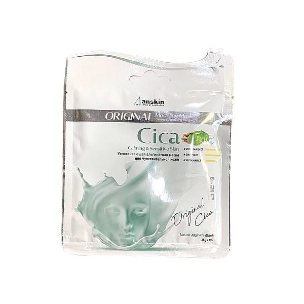 Альгинатная маска с центеллой азиатской Anskin Cica Modeling Mask
