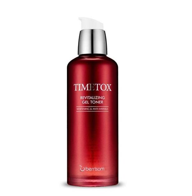Тонер для лица антивозрастной Berrisom TIMETOX REVITALIZING GEL TONER