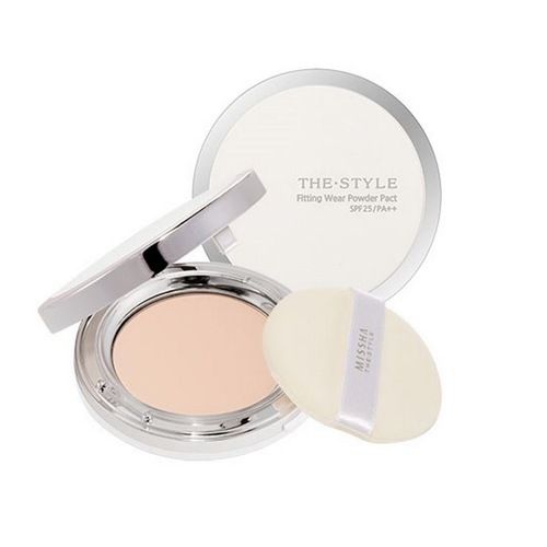 Компактная пудра Missha The Style Fitting Wear Powder Pact SPF25/PA++