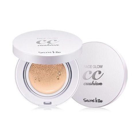 сс кушон secret key face glow cc cushion