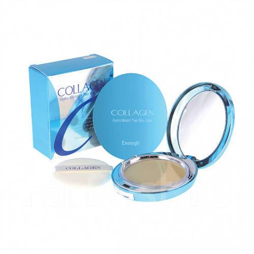 Пудра с коллагеном Enough Collagen Hydro Moisture Two Way Cake - тон 21