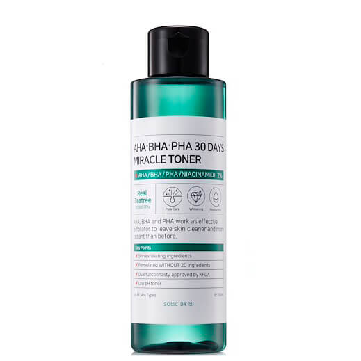 Кислотный тонер для проблемной кожи SOME BY MI MIRACLE TONER