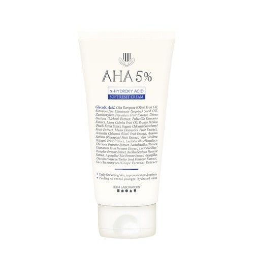 Крем для лица с АНА-кислотами 5% 1004 LAB АНА 5 soft reset cream