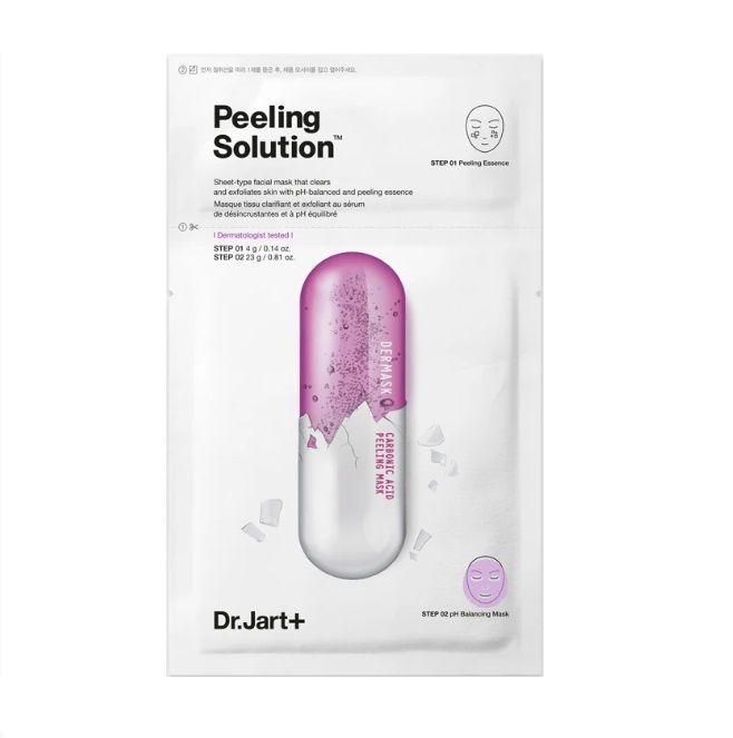 Тканевая пилинг-маска Dr.Jart+ Dermask Ultra Jet Peeling Solution