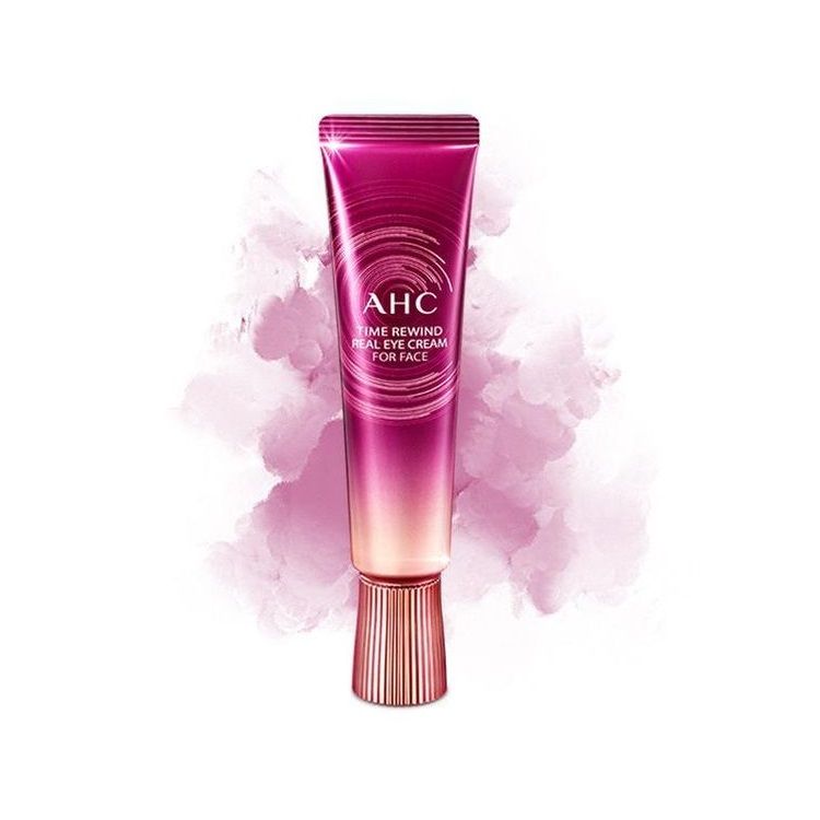 Антивозрастной крем для кожи вокруг глаз и лица с пептидами AHC Time Rewind Real Eye Cream For Face