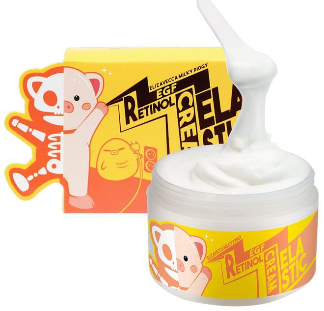 Крем для лица с EGF и ретинолом Elizavecca Milky Piggy EGF Retinol Cream