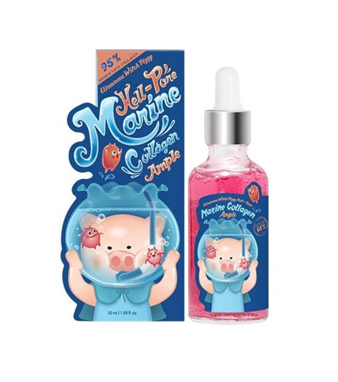 Сыворотка с морским коллагеном 95% Elizavecca Hell-Pore Marine Collagen Ample