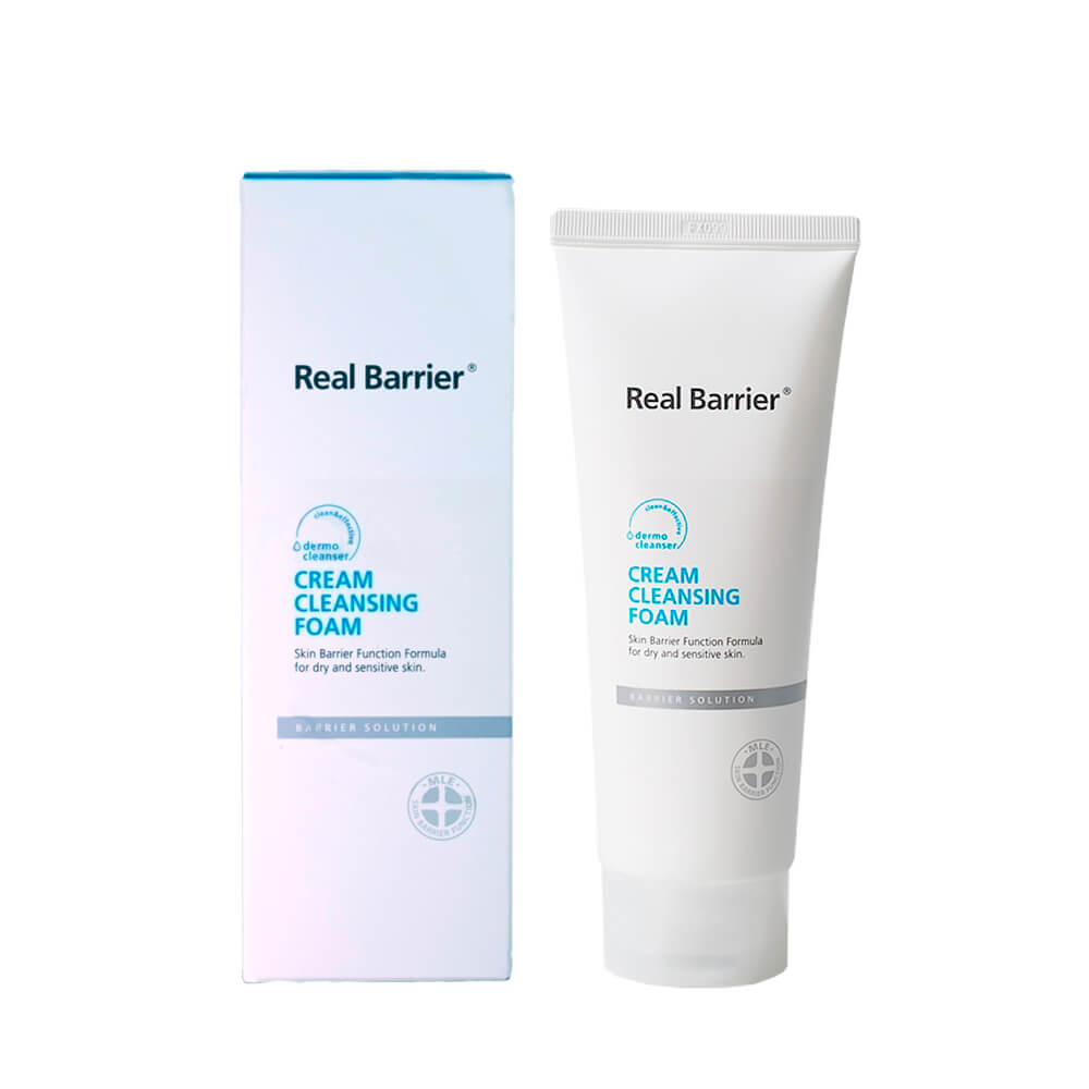 Кремовая пенка с нейтральным pH Real Barrier Cream Cleansing Foam