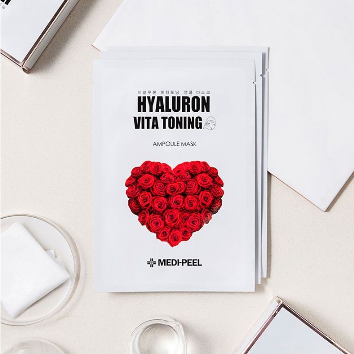 Тонизирующая ампульная маска MEDI-PEEL Vita Toning Ampoule Mask