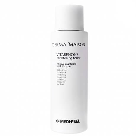 Витаминный тонер выравнивающий тон кожи MEDI-PEEL Derma Maison Vitebenone Brightening Toner