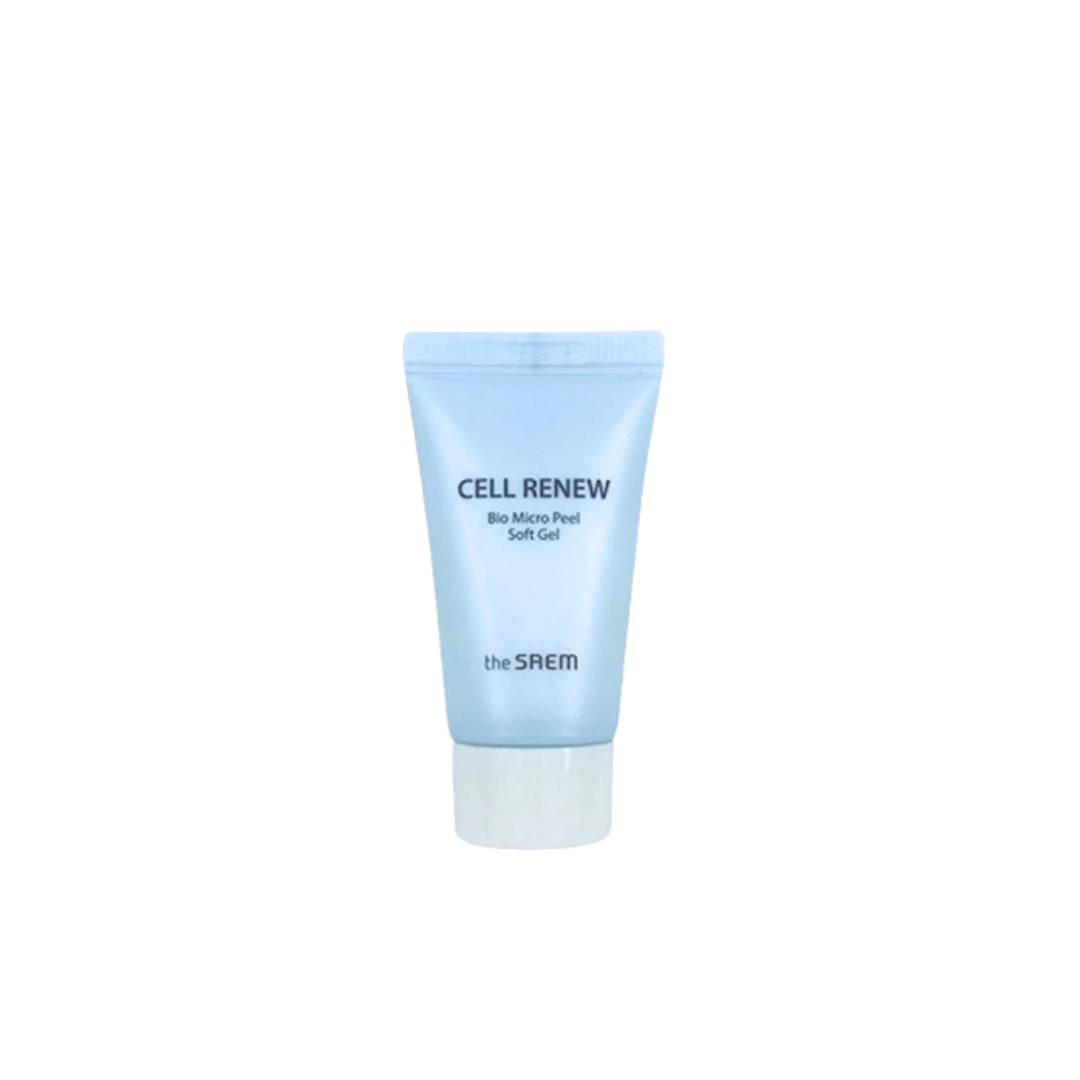 Слабокислотная пилинг скатка для лица The Saem Cell Renew Peel Micro Bio Soft Gel