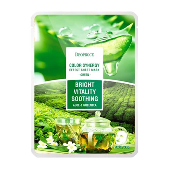 DEOPROCE COLOR SYNERGY EFFECT SHEET MASK Green_kimmi.jpg